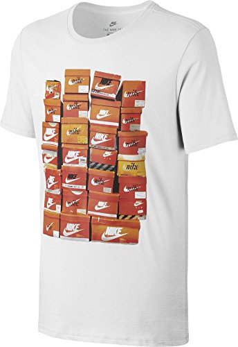 NIKE M NSW tee Vintage Shoebox Camiseta de Manga Corta, Hombre, Blanco (White/White), S