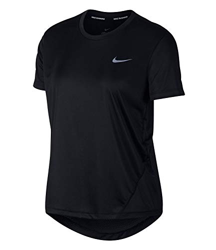Nike Miler - Camiseta de running de manga corta para mujer (talla XS)