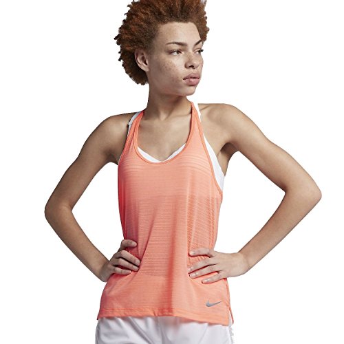 NIKE Miler - Camiseta de Tirantes para Mujer (Talla XL), Color Gris