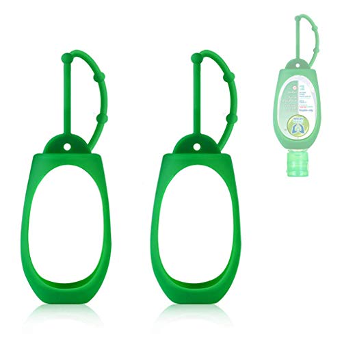 NMD&LR Hand Sanitizer Hanger Case, Silicone Case Portable Hanging Case Carrying Case For Dettol 50ml Hand Sanitizer