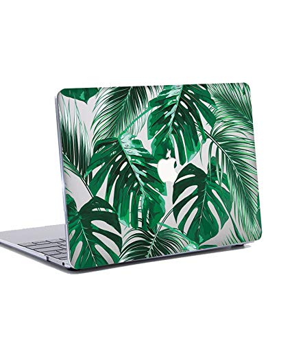 N/S Funda para MacBook Air 13 Pulgadas 2020 2019 2018 - Plástico Dura Case Carcasa para Nuevo MacBook Air 13" con Retina Pantalla y Touch ID A2179 A1932 - Hojas