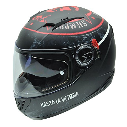 NZI 050303G792 Eurus S La Victoria by Che Guevara Casco de Moto, Talla 59 (L)