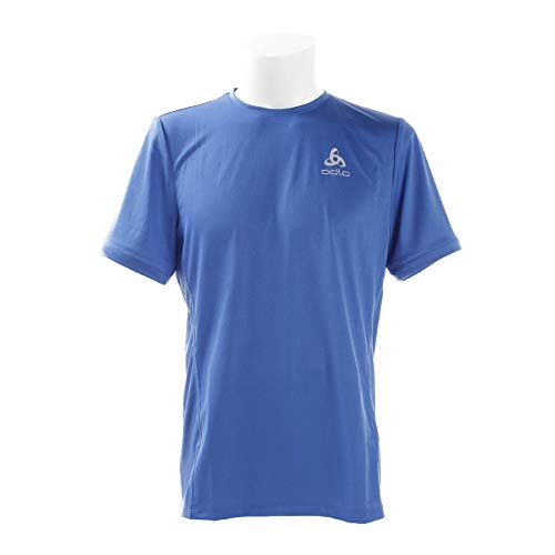 Odlo Camiseta Hombre S/S Element Light T-Shirt, Hombre, Camiseta, 313142-20532-M, Nebulas Azul, M