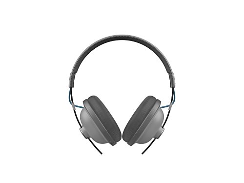 Panasonic RP-HTX80BE-H - Auriculares Bluetooth Diadema (24h de Reproducción, Micrófono y Manos Libres, Hi-Fi Sonido, Cascos Diadema Premium Moviles, TV, PC) Gris (Versión Importada)