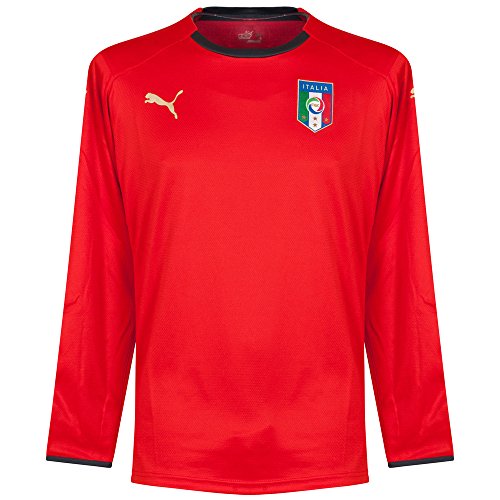 Puma 733865 - Camiseta para caballero, diseño de portero de la selección italiana.