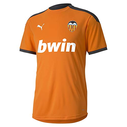 PUMA Valencia CF Temporada 2020/21-Training Jersey Vibrant Orange-Aspha Camiseta, Unisex, Naranja, M