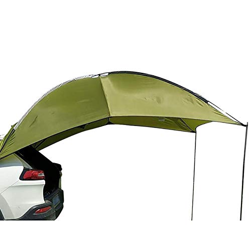 qianqian Toldo para Automóviles Sun Shelter, 110x75 '' Carpa Sun Shelter, Ligero, Resistente Al Agua, Resistente A La Rotura, para Conducir Viajes De Campamento, 5-6 Personas | Verde |