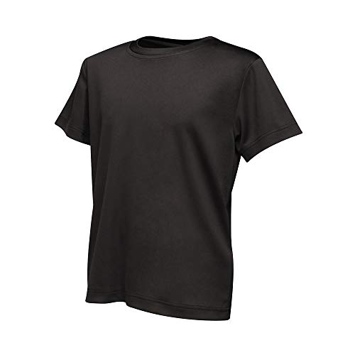 Regatta - Camiseta Modelo Torino para niños y niñas (9/10 Años) (Negro)