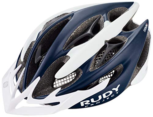 Rudy Project Blue White Mate, Helmet Sterling S/M, Unisex Adulto, Medium