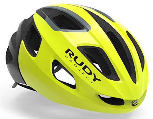 Rudy Project Strym - Casco de Bicicleta - Amarillo Contorno de la Cabeza S-M | 55-58cm 2019