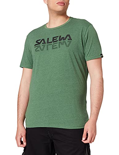 SALEWA Reflection Dri-rel M S/S tee - Camiseta para Hombre, Hombre, Camiseta, 00-0000027852, Verde, X-Large SALEWA Reflection Dri-rel M S/S tee - Camiseta para Hombre, Hombre, Camiseta, 00-0000027852, Verde, X-Large