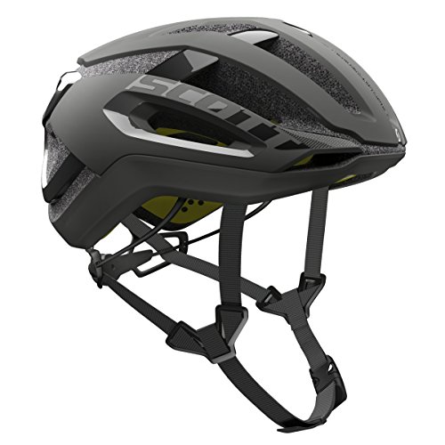 Scott Centric Plus - Casco de bicicleta (talla S, 51-55 cm), color negro