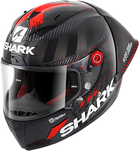 Shark Race R Pro GP Lorenzo Winter Carbon antracita roja Dar XL
