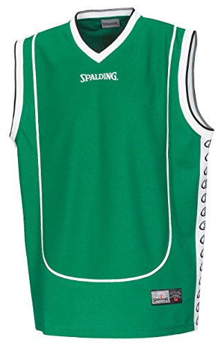 Spalding Bekleidung Teamsport Play Off Tank Top - Camiseta de Baloncesto para Hombre, Color Verde, Talla 3XL
