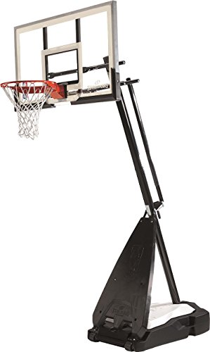 Spalding NBA Ultimate Hybrid Portable (71-674CN) Canasta, Adultos Unisex, Transparent, 54
