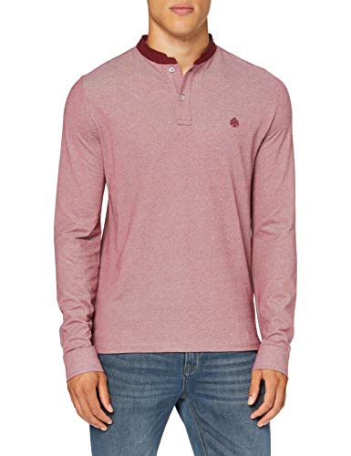 Springfield 3Ds Polo Mao Ml Puño Oxf-C/69 Camiseta, Marrón (Maroon 69), M (Tamaño del Fabricante: M) para Hombre Springfield 3Ds Polo Mao Ml Puño Oxf-C/69 Camiseta, Marrón (Maroon 69), M (Tamaño del Fabricante: M) para Hombre