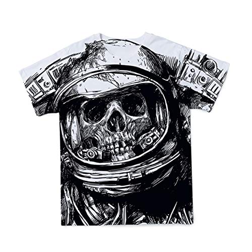 SSBZYES Camiseta De Talla Grande para Hombre Camiseta De Manga Corta De Talla Grande para Hombre Camiseta De Manga Corta con Estampado De Talla Grande para Hombre Moda De Marca De Moda Calavera