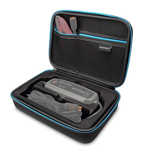 Supremery Cubierta para CTEK MXS 5.0 Cargador Completamente automático Estuche Funda de protección Caja Bolsa de Transporte Supremery Cubierta para CTEK MXS 5.0 Cargador Completamente automático Estuche Funda de protección Caja Bolsa de Transporte