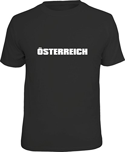 Trendagentur KEPPLINGER Mega Cooles – Camiseta con el Mensaje: Austria – Ideales mitbr ingsl, Recuerdo y Regalo