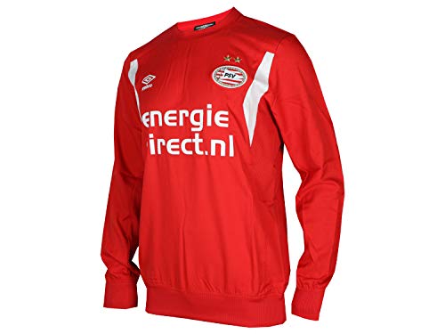 UMBRO PSV Eindhoven Training Drill Top Rojo Eredivisie Fútbol Jersey PSV Camiseta, talla: S