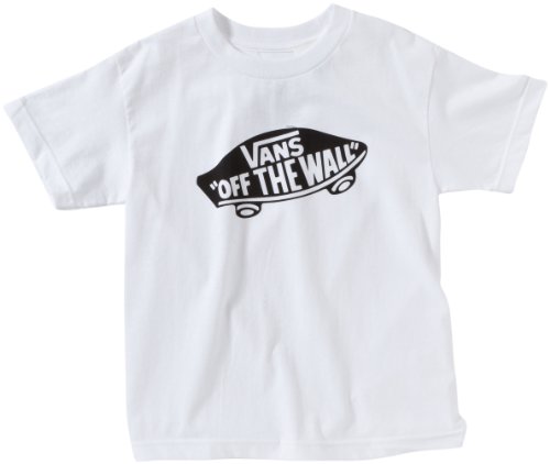 Vans OTW Childrens - Camiseta para niño, Blanco (White/black), Small ( Small) Vans OTW Childrens - Camiseta para niño, Blanco (White/black), Small ( Small)