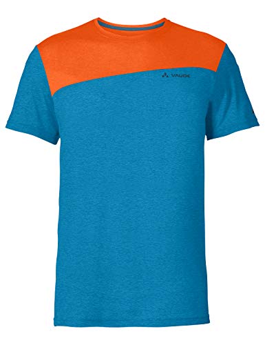 VAUDE Camiseta para Hombre Sveit, Hombre, Camiseta, 40422, Naranja Claro, XX-Large