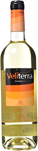 Veliterra Vino Rueda Blanco - Paquete de 6 botellas de 75 - Total 450 cl