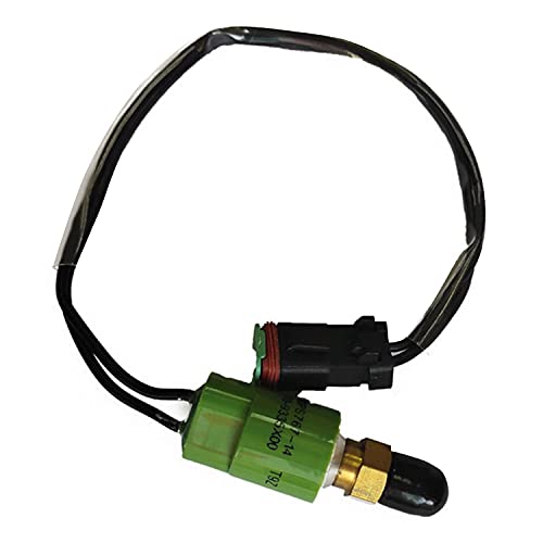 Weelparz Sensor de Interruptor de Presión 179-9335 con Enchufe Cuadrado Pequeño para Retroexcavadora Caterpillar Cat 432D 430D 442D 420D