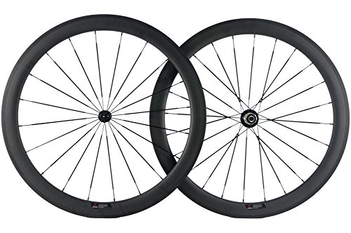 WINDBREAK BIKE 25mm U-Shape Wheel 50mm Carbon Fiber Bike Wheelset 700c Clincher