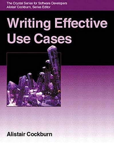 Writing Effective Use Cases (Agile Software Development Series)