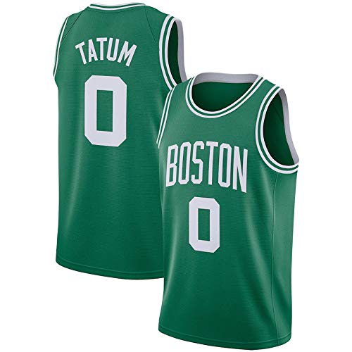 WSWZ Camiseta NBA para Hombre - Boston Celtics 0# Jayson Tatum Camisetas De Baloncesto De La NBA - Unisex Cómodo Camiseta Sin Mangas Deportiva De Baloncesto,A,M(170~175CM/65~75KG)