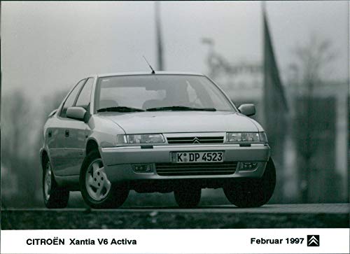 1997 Citroen Xantia V6 Activa - Vintage Press Photo