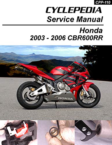 2003-2006 Honda CBR600RR Service Manual (English Edition)