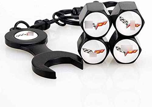 4 Piezas Coche Tapas para Válvulas, para Chev-rolet Corv-ette C6 C7 Stingray 427 GRAND SPORT Z06 ZR1 XXX Neumático Automóvil Tapones Válvula Tapones Neumatico 4 Piezas Coche Tapas para Válvulas, para Chev-rolet Corv-ette C6 C7 Stingray 427 GRAND SPORT Z06 ZR1 XXX Neumático Automóvil Tapones Válvula Tapones Neumatico