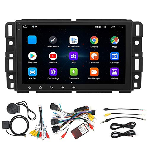 8in Navigator GPS Bluetooth WiFi Player 1 + 16GB para Android 10.1 Apto para Chevrolet Avalanche/Exp