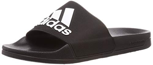 Adidas Adilette Shower Zapatos de Playa y Piscina para Hombre, Negro, 43 EU