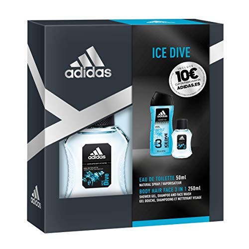 Adidas Ice Dive Set Hombre Duplo Edt 50 + Gel 250