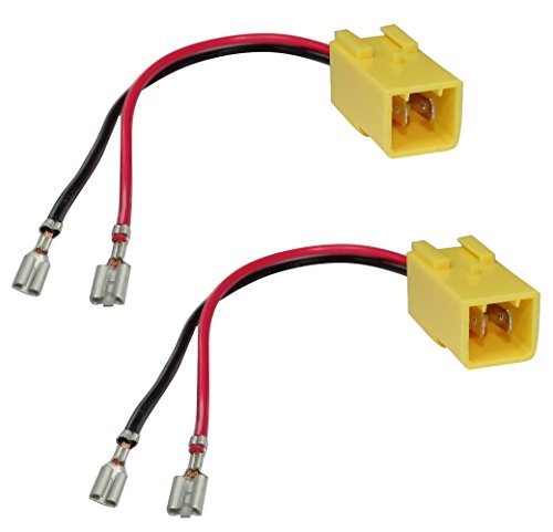AERZETIX - Par de - Cables Conectores - para Altavoces de Coche - C4333