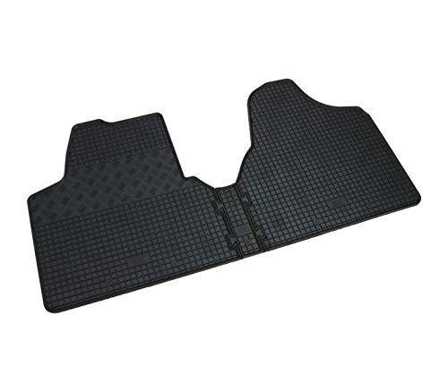 Alfombrillas de goma negra para coche VD545 para todo tipo de clima, sin olor, juego de 3 piezas, accesorios para coche compatibles con Citroen Jumpy Fiat Scudo Peugeot Expert 2007 2008 2009 2010 2011 Alfombrillas de goma negra para coche VD545 para todo tipo de clima, sin olor, juego de 3 piezas, accesorios para coche compatibles con Citroen Jumpy Fiat Scudo Peugeot Expert 2007 2008 2009 2010 2011