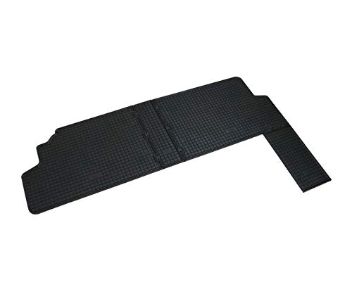 Alfombrillas de goma negra para coche VD546 para todo tipo de clima, inodoras, juego de 4 piezas, accesorios de coche compatibles con Citroen Jumpy Fiat Scudo Peugeot Expert 2007 2008 2009 2010 2011