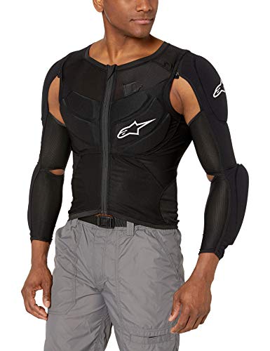 Alpinestars Vector Tech Protection Jacket Ls - Chaqueta de protección para hombre, Hombre, Chaqueta de protección, AP65671910S, negro, S