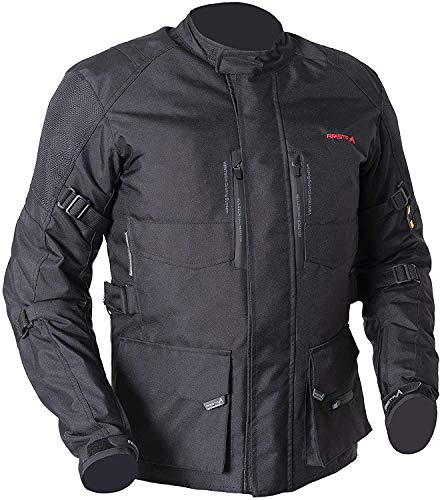 ARISTA CHAQUETA BLACK TOURING CORDURA TALLA 2XL ARISTA CHAQUETA BLACK TOURING CORDURA TALLA 2XL