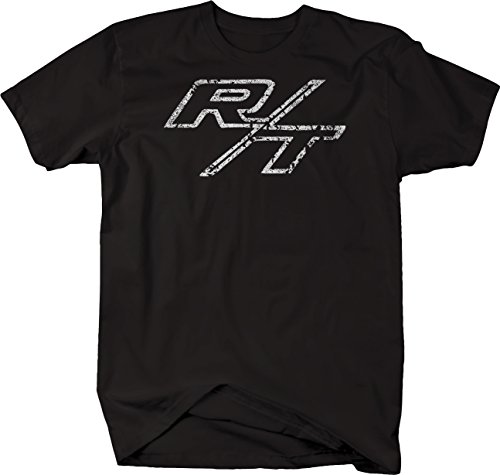 Camiseta clásica R/T RT American Modern Hotrod RT Hemi V8 -  Negro -  Large
