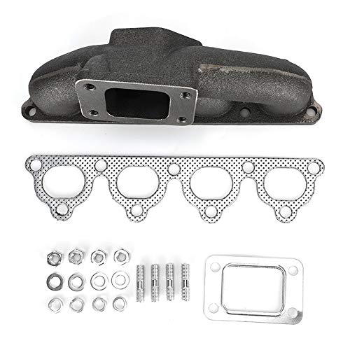 Car Cast Turbo Manifold Flange TMF-HD1001102BK-1 Colector de escape automático del motor con kit de juntas Se adapta a Honda Civic DX EX GX HX LX Coupe Sedan 1.6L 1588CC 1990-2000