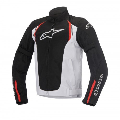 Chaqueta moto Alpinestars Ast Air Textile Negro Blanco Rojo, Negro/Blanco/Rojo, 3XL