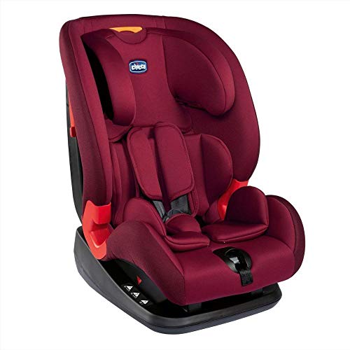 Chicco Silla de Auto Akita Standard Red Passion - Sillas de Coche, Grupo 1/2/3, Unisex