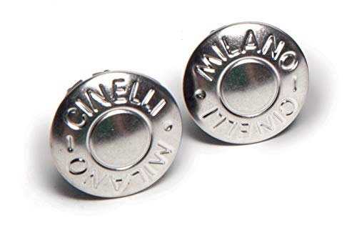 Cinelli Milano - Tapones para Manillar (2 Unidades) Plata Plata Talla:Talla única Cinelli Milano - Tapones para Manillar (2 Unidades) Plata Plata Talla:Talla única