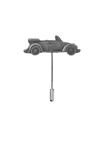 Clásico coche escarabajo Cabrio (pantalla curva) ref301 efecto peltre adorno en un lazo Pin sombrero bufanda collar abrigo clásico coche