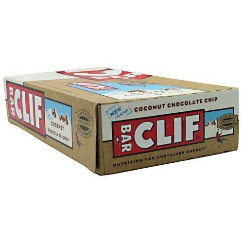 Clif Bar Energy Bar Coconut Chocolate Chip - 12 - 2.4 oz (68 g) bar [28.8 g (816 g)] by Clif Bar