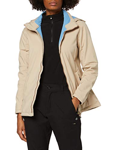 CMP softshell jacket zip hood